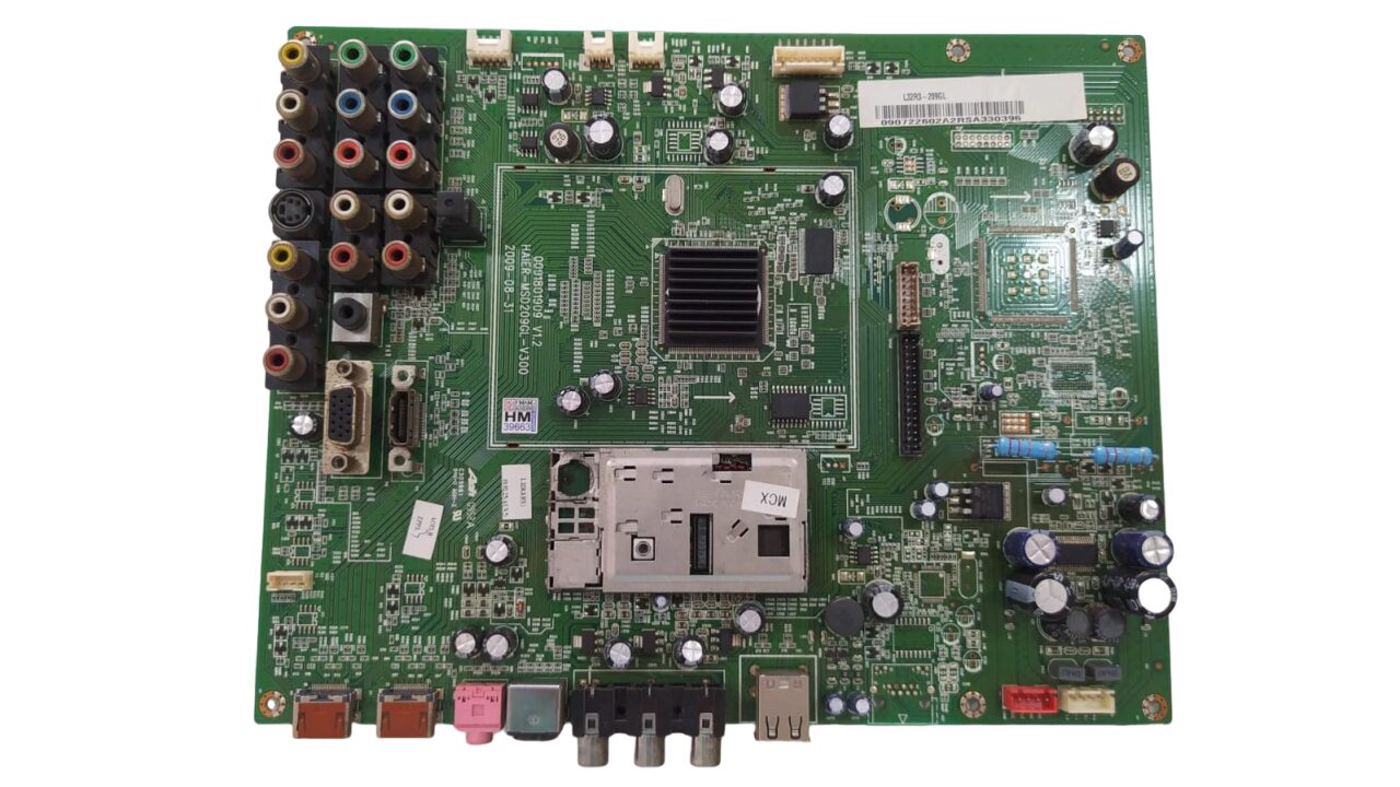 image Placa Principal Tv H-Buster Hbtv-32d01hd | 0091801909 V1.2 ( Sem Varicap ) - Imagem 1