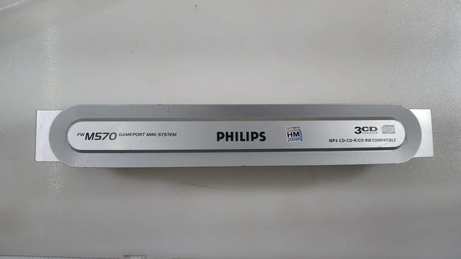 15119972620_WhatsApp20Image202022-04-0620at2016.34.30.jpeg Frontal Acabamento Mini System Philips Fwm570 - Imagem 1