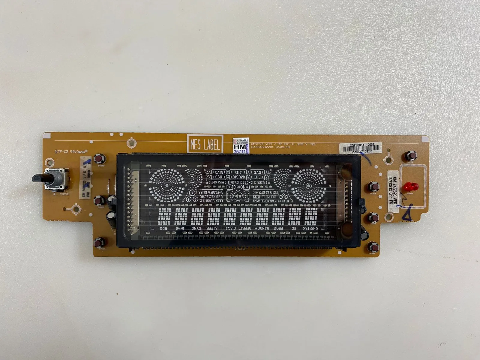 WhatsApp Image 2023-07-27 at 09.07.25 Placa Display Som Lg Cm7420 | Eax64632201 (DEFEITO) - Imagem 1