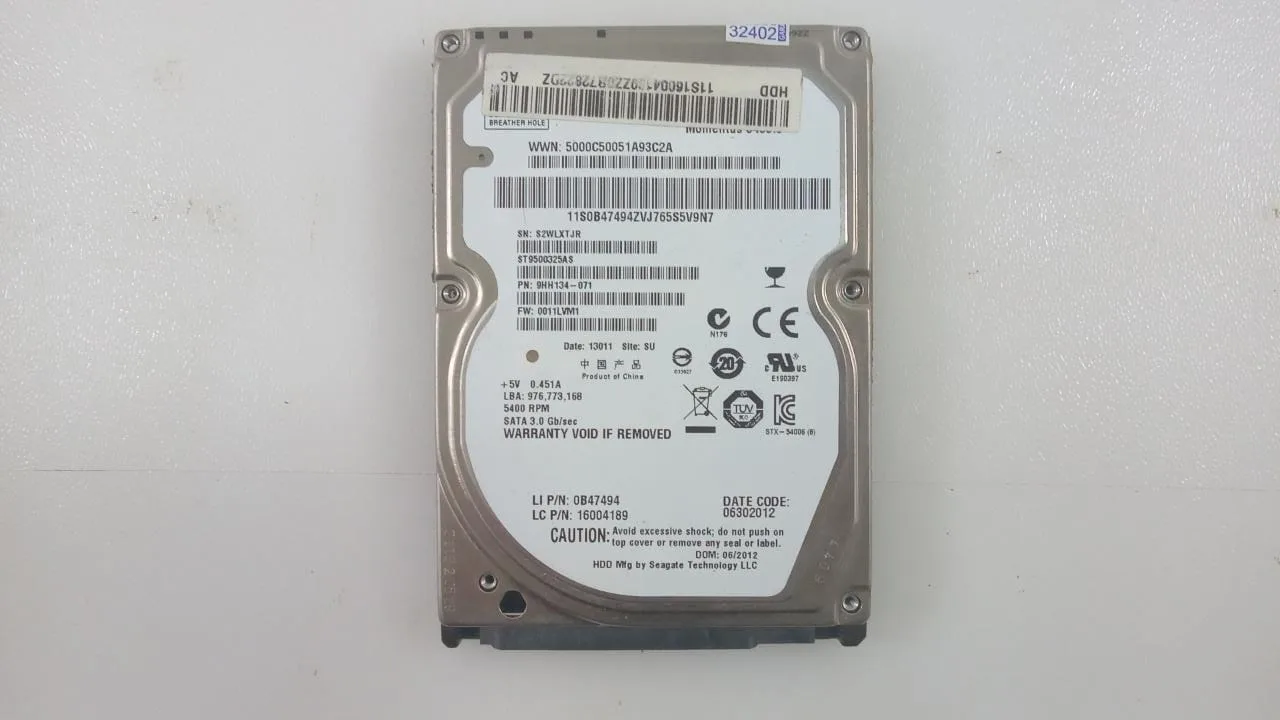 15143887166_WhatsApp20Image202022-08-1520at2017.39.15.jpeg HD Seagate Notebook 9HH134-071 | 500GB 5.4K RPM SATA 9.5m - Imagem 1