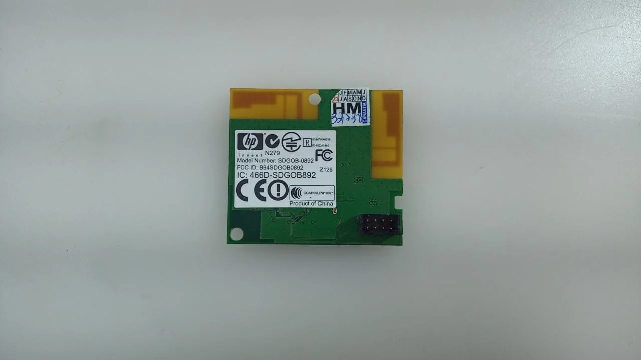 15147966185_WhatsApp20Image202022-09-0520at2012.51.53.jpeg Modulo Wi-fi Impressora Hp LaserColor M175Nw Ce866a / Sdgob-0892 - Imagem 1