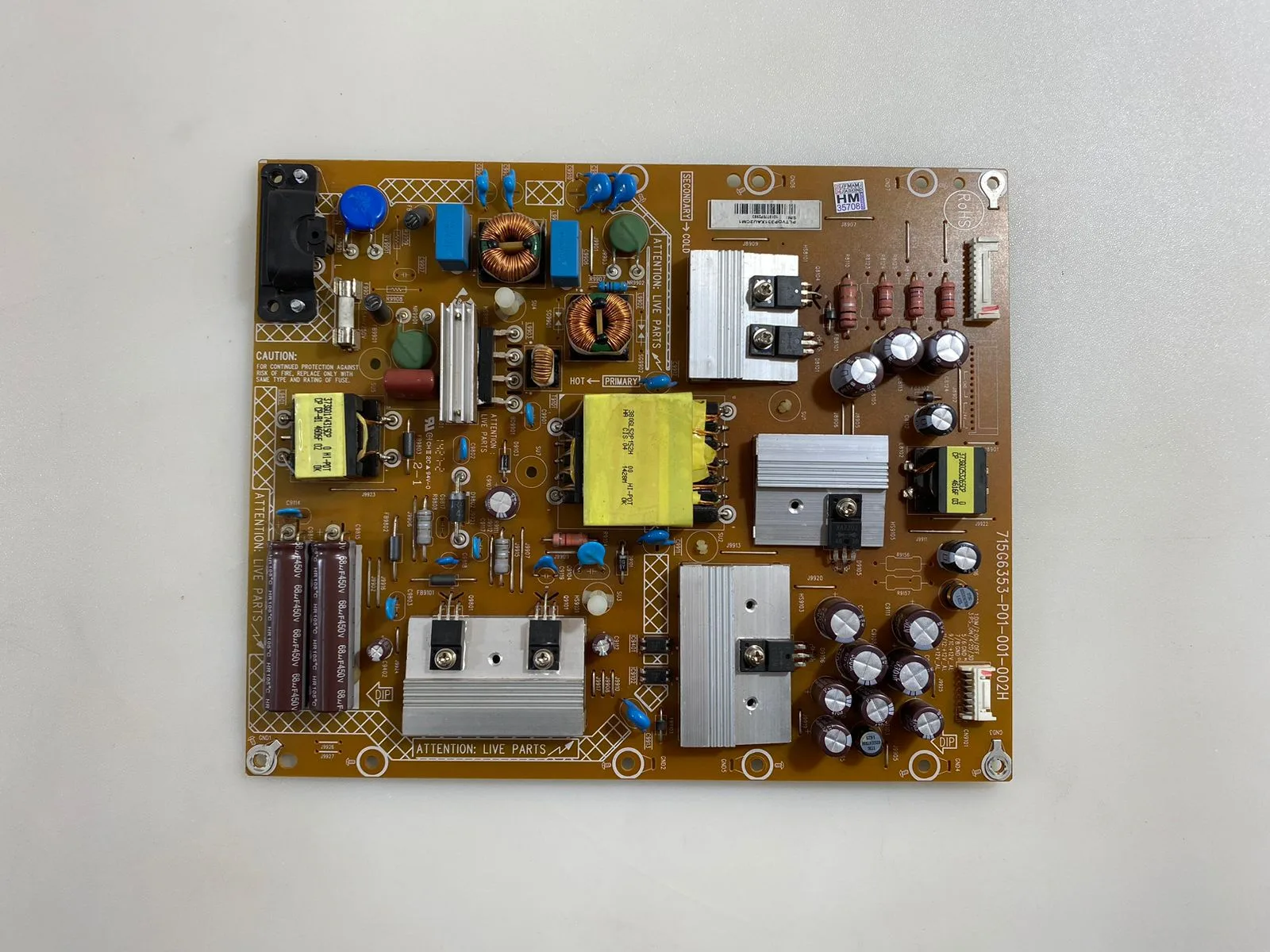 WhatsApp Image 2023-07-27 at 09.00.45 Placa Fonte Tv Philips 40pfg4309/78 | 715G6353-P01-001-002H - Imagem 1