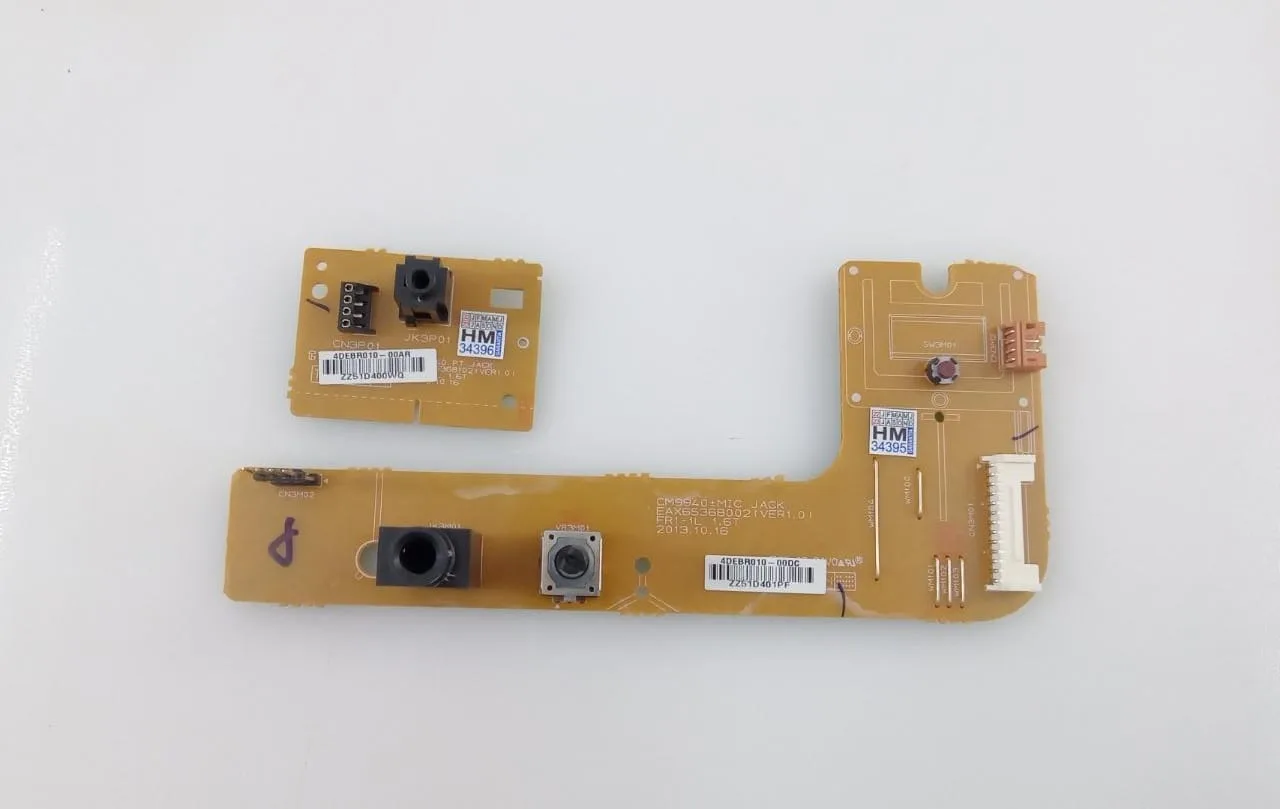 15175781470_WhatsApp20Image202023-02-1420at2015.22.00.jpeg Placa Mic Mini System Lg Cm9940 | Eax65368002 / Eax65368102 - Imagem 1