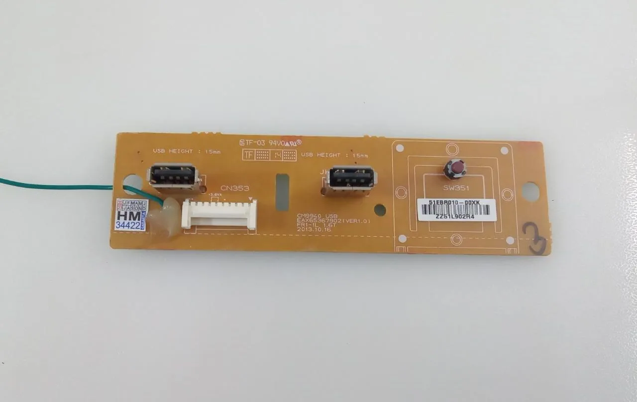15176043324_WhatsApp20Image202023-02-1520at2013.06.45202.jpeg Placa Usb Mini System Lg Cm9740 | Eax65367902 - Imagem 1