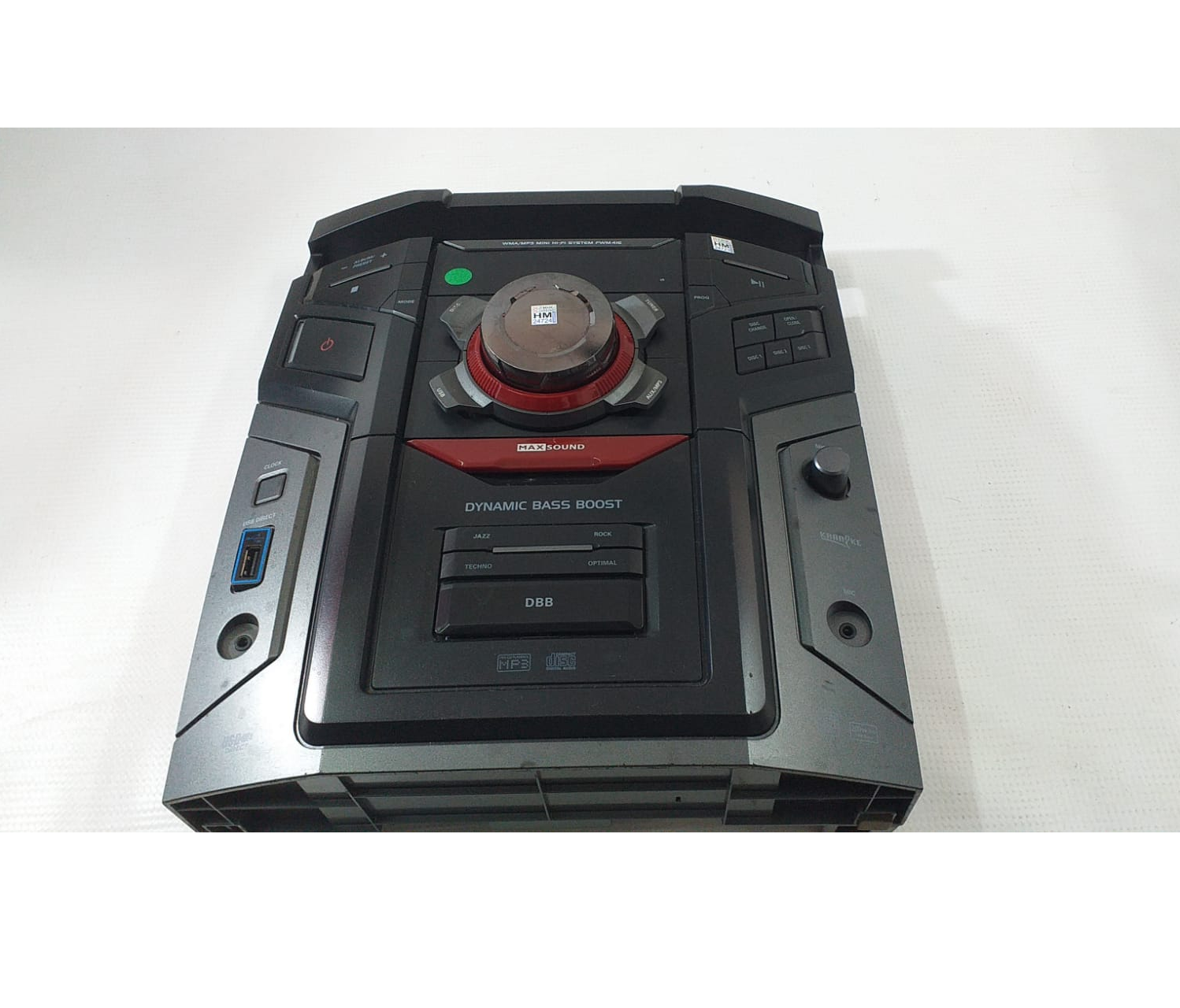 Sem título Display Painel Mini System Philips Fwm-416x/78 - Imagem 1