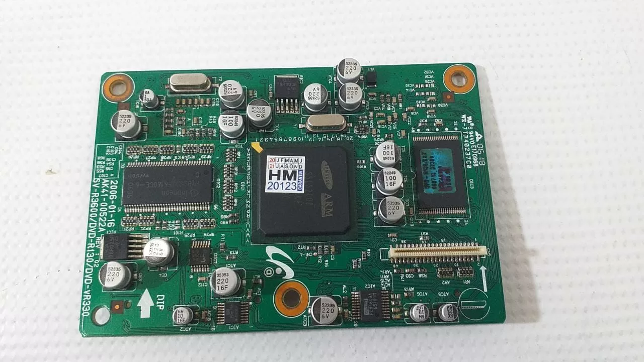 6677425c79c331b0c4924b9adeb15e69 Placa Logica Dvd Samsung Dvd-R130 | Ak41-00522a - Imagem 1