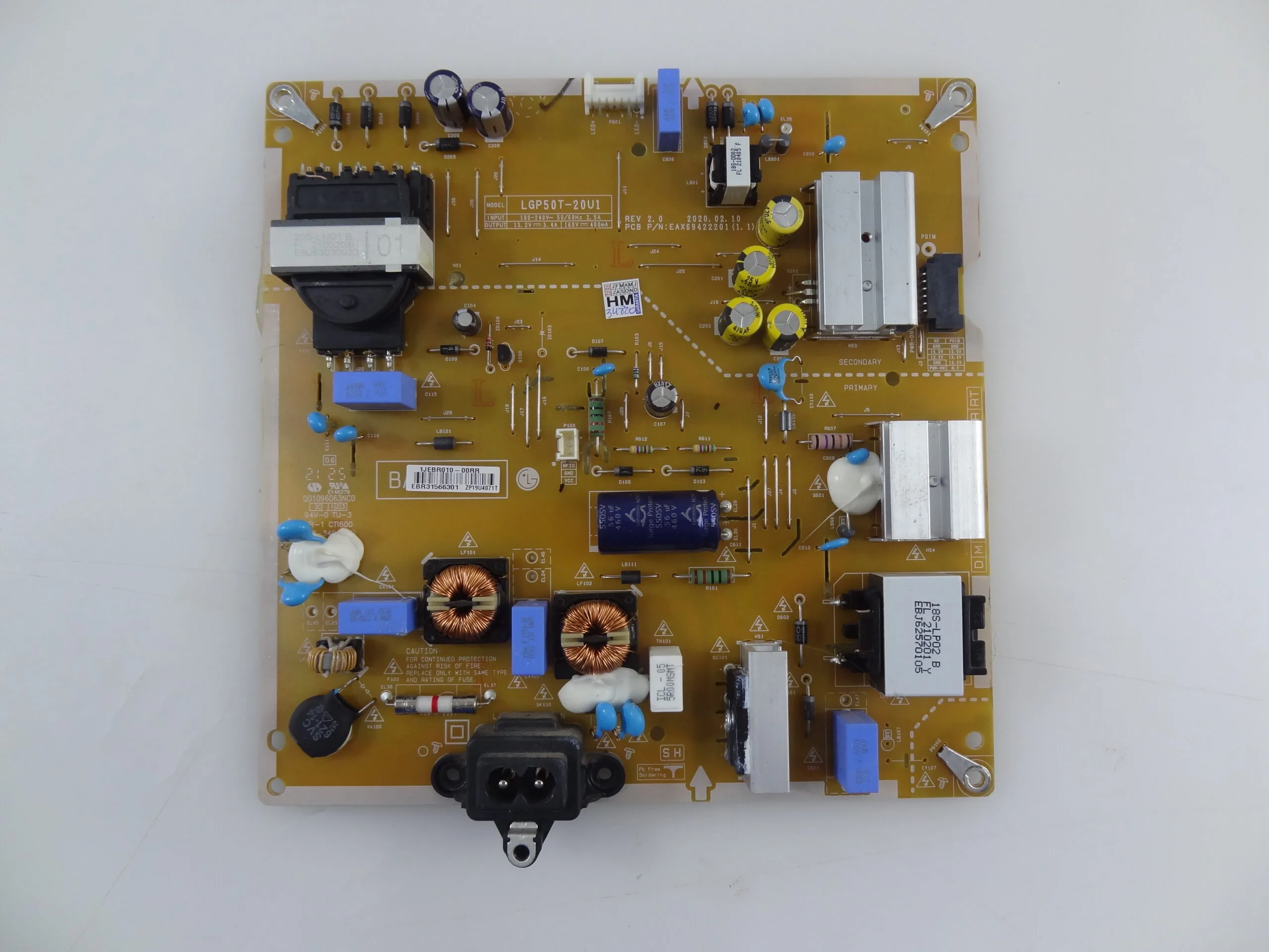 15184755504_DSC05340.jpg Placa Fonte Tv Lg 50up7550 / Eax69422201 - Imagem 1