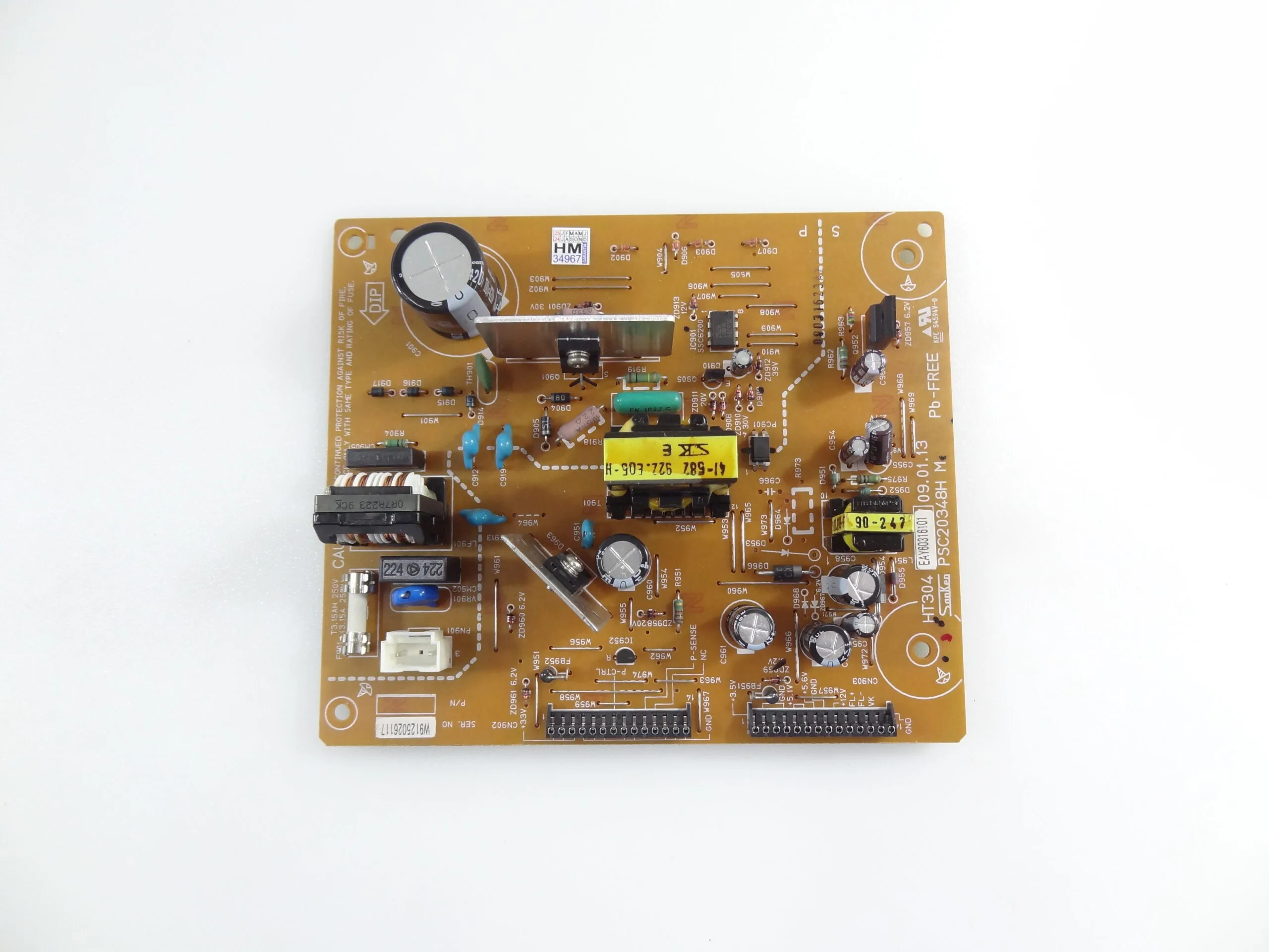 DSC05871 Placa Fonte Home Theater Lg Ht304sl | Psc20348h - Imagem 1