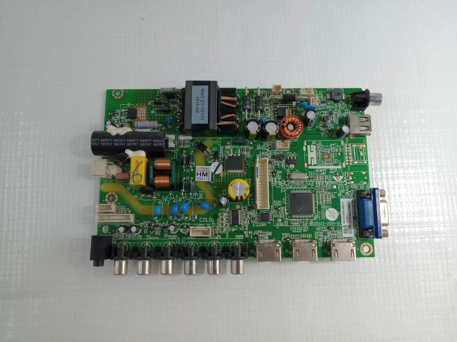 WhatsApp Image 2023-07-18 at 15.35.31 Placa Principal Tv Multilaser Tl001 / ms35533-2c01-01 - Imagem 1