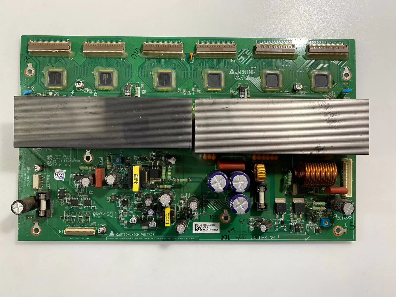 WhatsApp Image 2023-09-13 at 14.12.22 Placa Y-sus Tv Lg 32pc5rv | Eax36466501 - Imagem 1