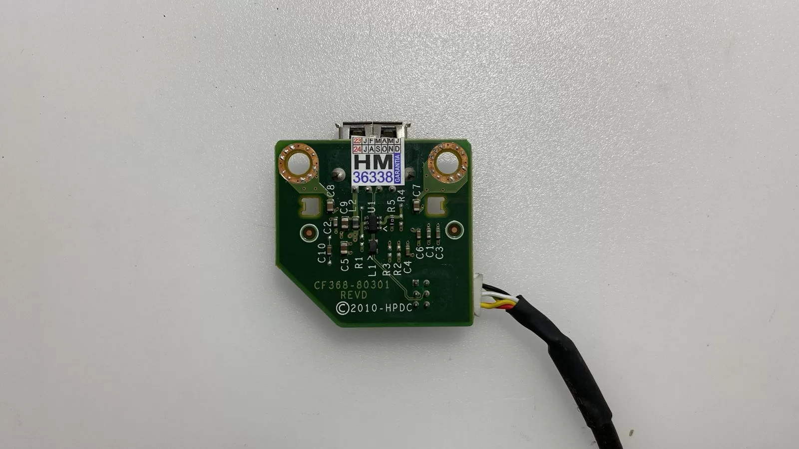 WhatsApp Image 2023-09-28 at 09.59.25 Placa Usb Impressora Hp M425 Pro400 / CF368-80301 - Imagem 1