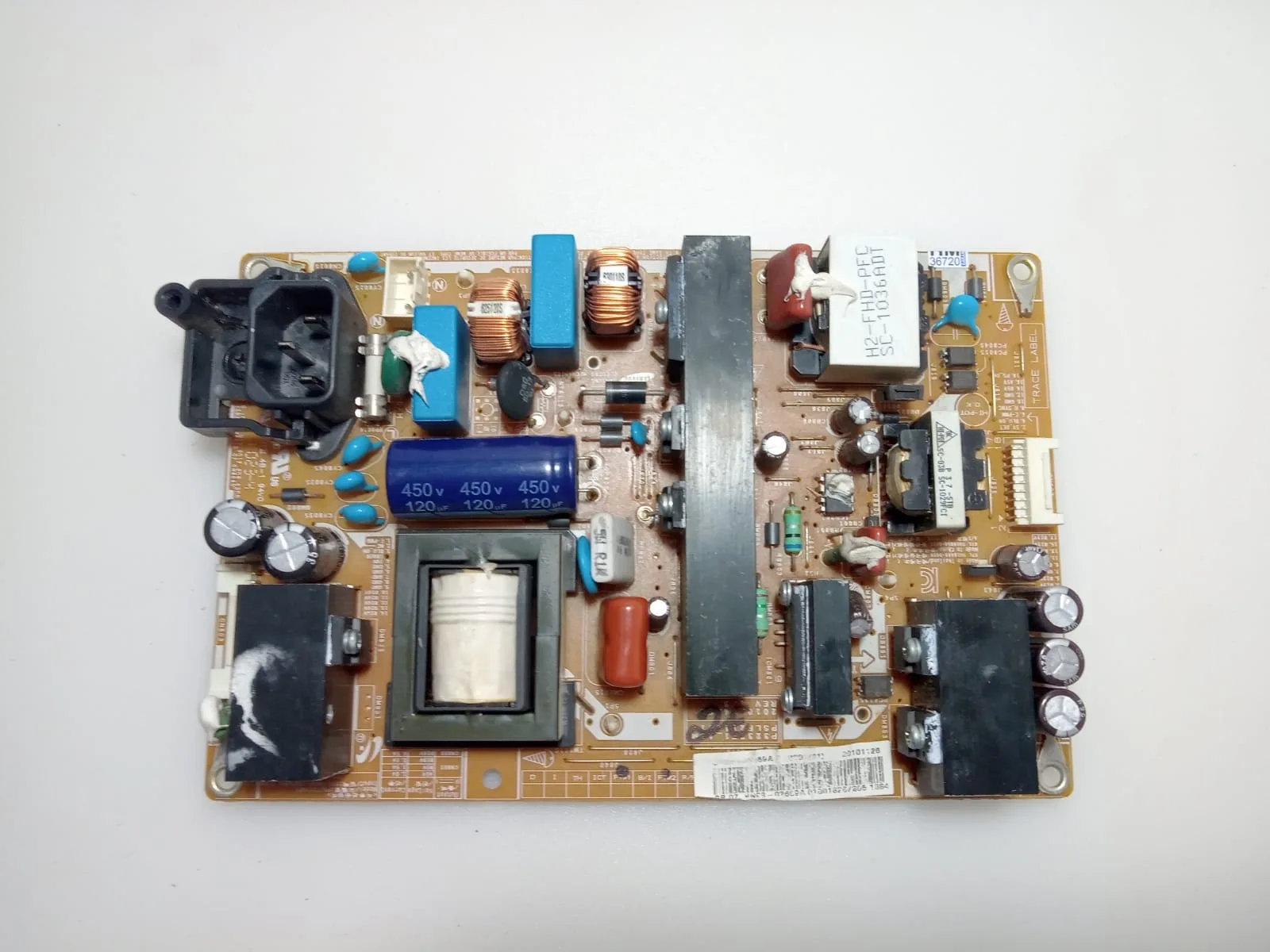 WhatsApp Image 2023-11-27 at 14.43.37 (2) Placa Fonte Tv Samsung Ln32c450 | Pslf211401a - Imagem 1