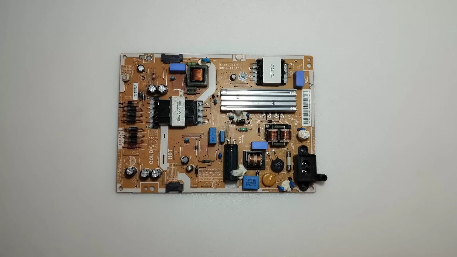 WhatsApp Image 2023-12-21 at 09.10.40 Placa Fonte Tv Samsung Un40j5500 / Un40j5300 / Bn44-00703g - Imagem 1