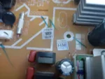 Placa Saida de Audio Mini System Sony Hcd-ex88 / Com defeito. - Imagem 3