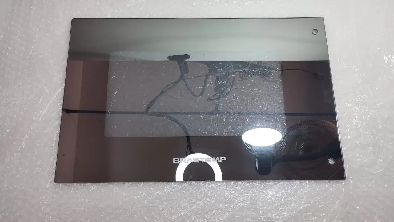 Vidro Porta Micro-ondas Brastemp Bmf45 30l Vidro Porta Micro-ondas Brastemp Bmf45 30l - Imagem 1