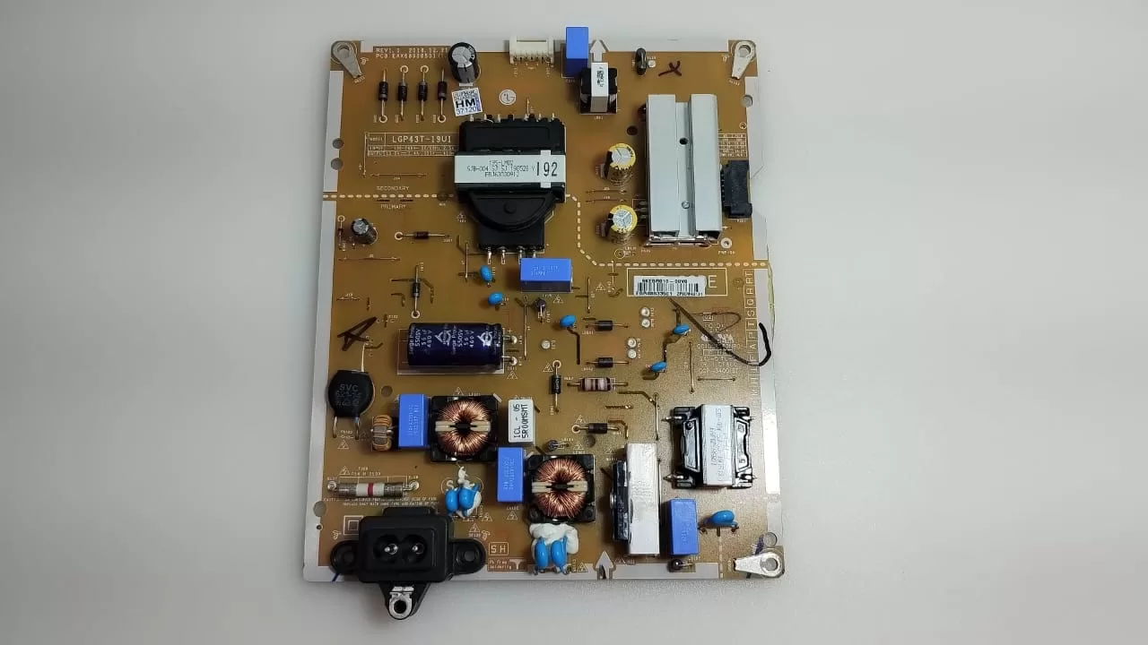 Placa Fonte Tv Lg 43um751c0sb / Eax68990501(1.0) Placa Fonte Tv Lg 43um751c0sb / Eax68990501(1.0) - Imagem 1