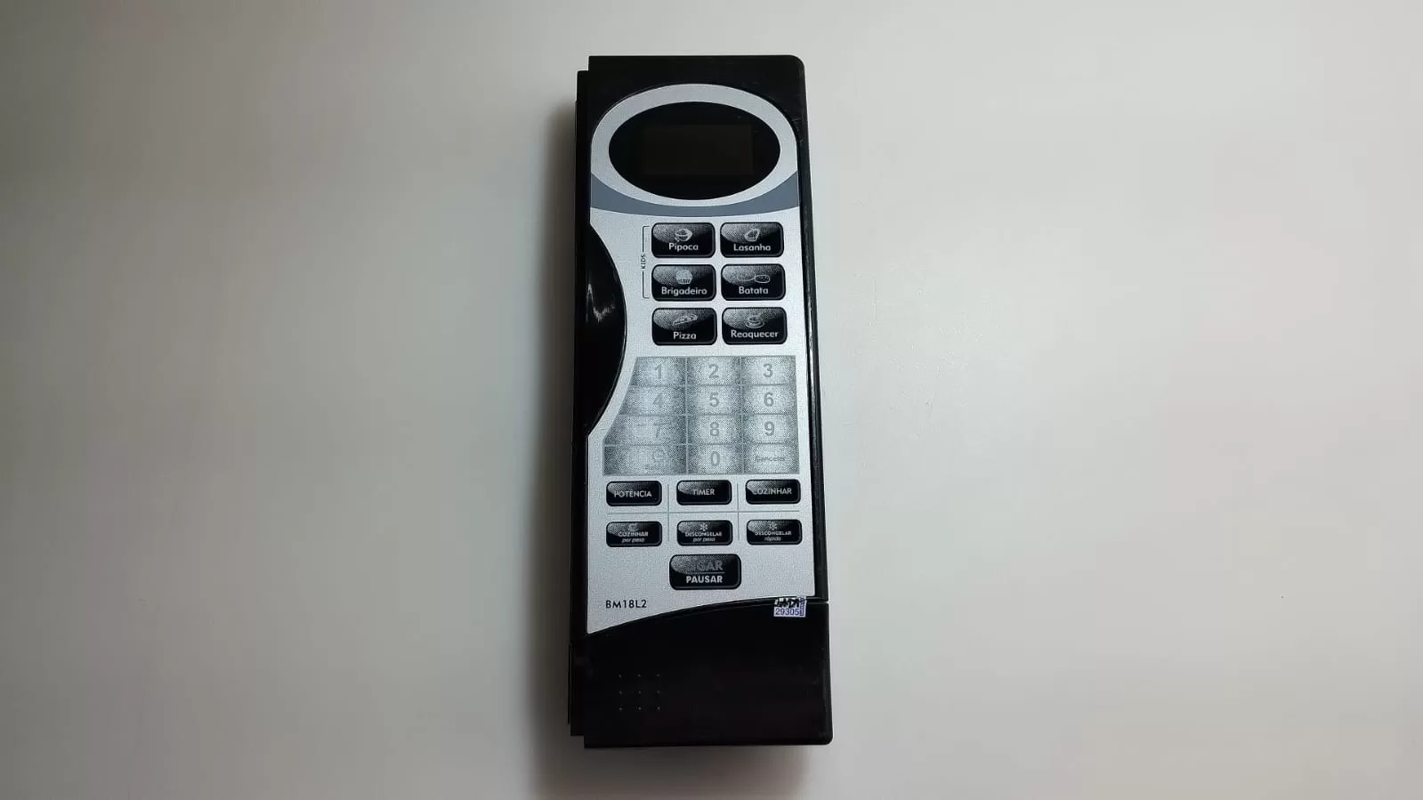 Painel Micro-ondas Britânia Bm18l2 Painel Micro-ondas Britânia Bm18l2 (Com Riscos) - Imagem 1