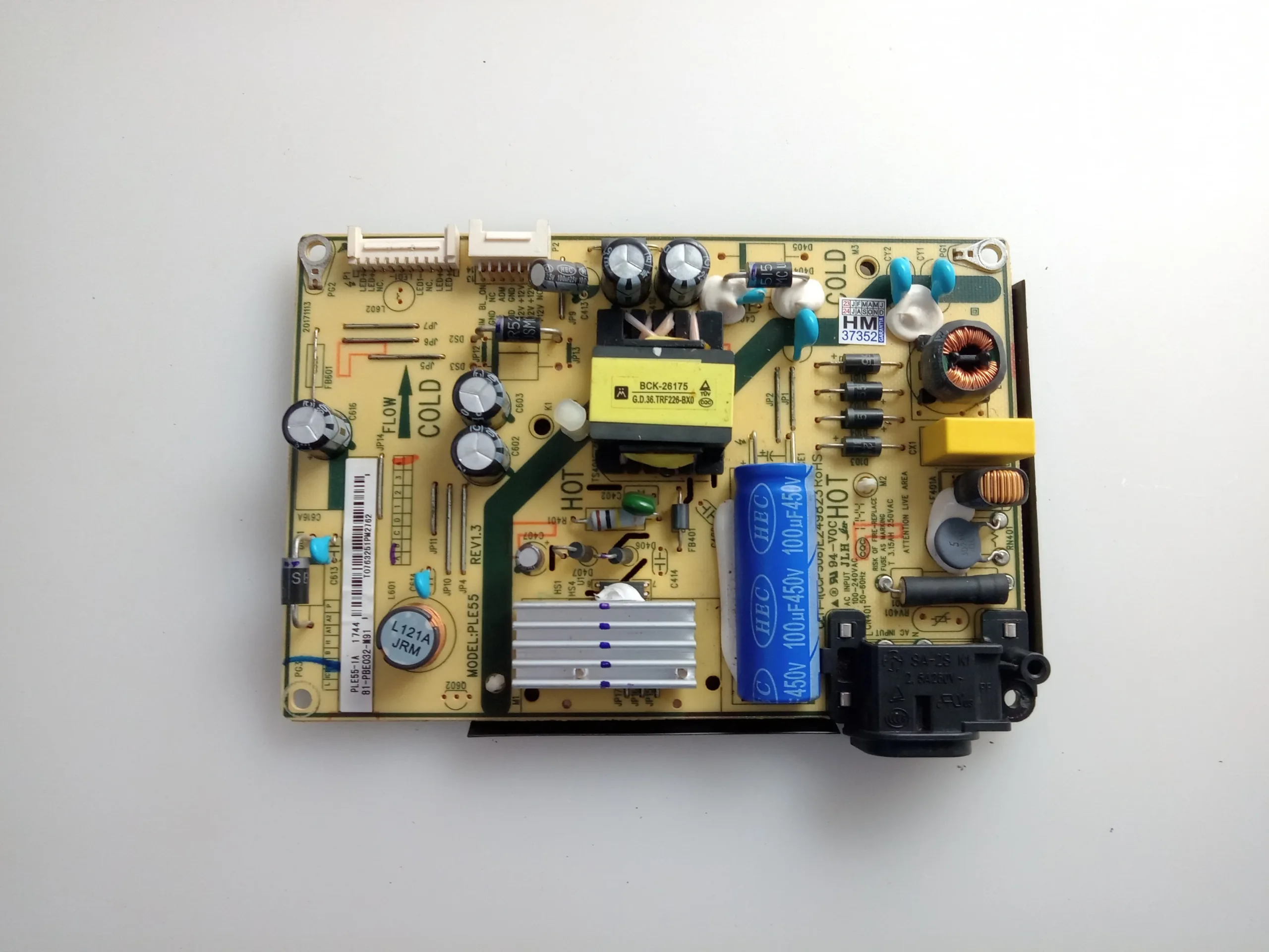 Placa Fonte Tv Semp Tcl L39s4900s / Ple55 Placa Fonte 43s4900 L43s4900fs - Imagem 1