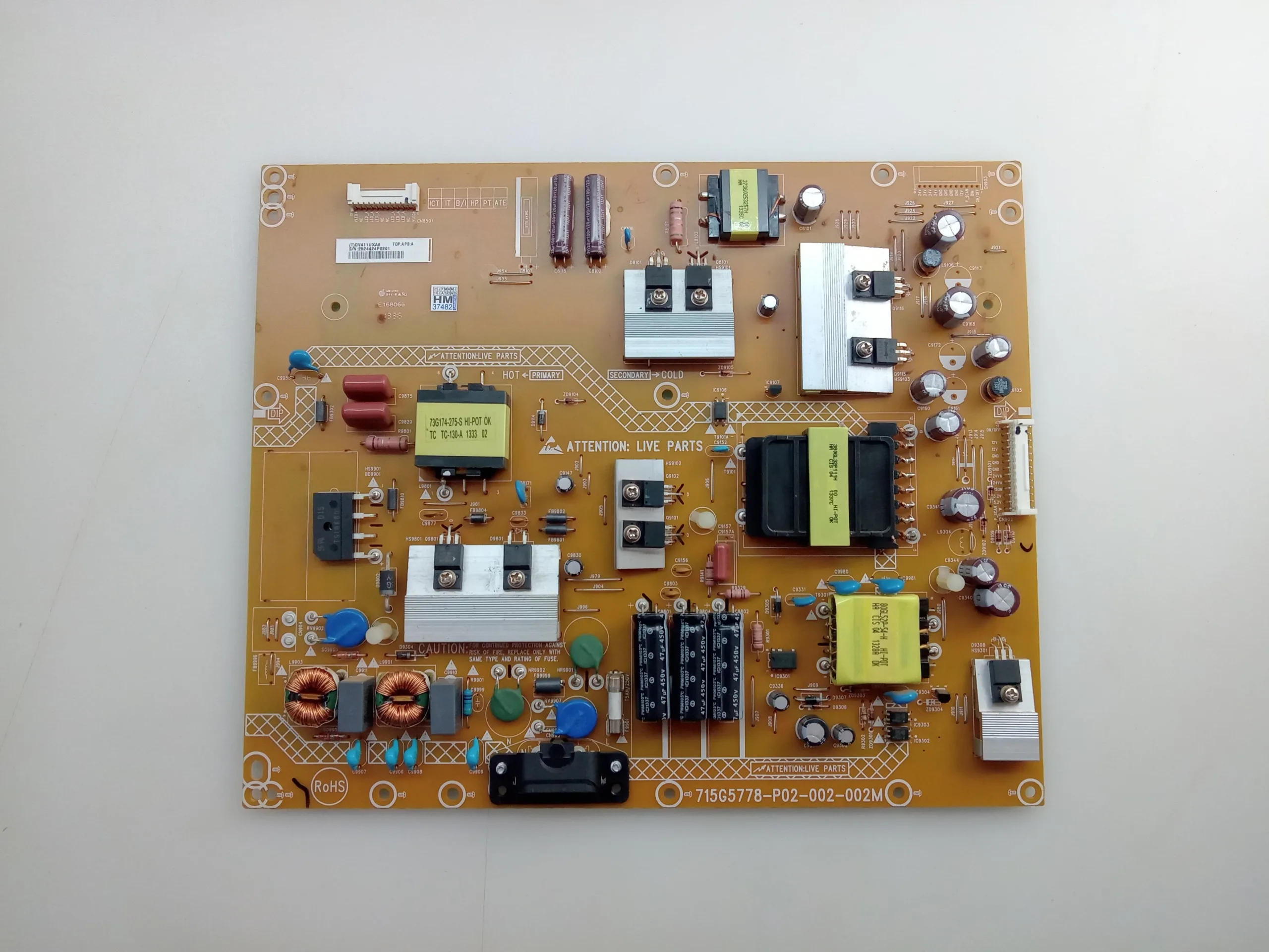 Placa Fonte Tv Aoc Le50d1440 / 715g5778-p02-002-002m Placa Fonte Tv Aoc Le50d1440 / 715g5778-p02-002-002m - Imagem 1