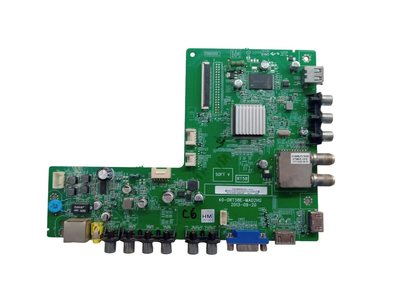 image Placa Principal Tv Ph32f3380c | 40-0rt58e-Mad2hg - Imagem 1