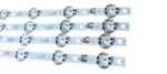 Kit 4 Barras De Leds Tv Lg 50up7550/50up7550psf - Imagem 3
