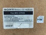 Subwoofer Som Mhc-gtr555 /Ss-wgr555 (Produto em Avaria) - Imagem 5