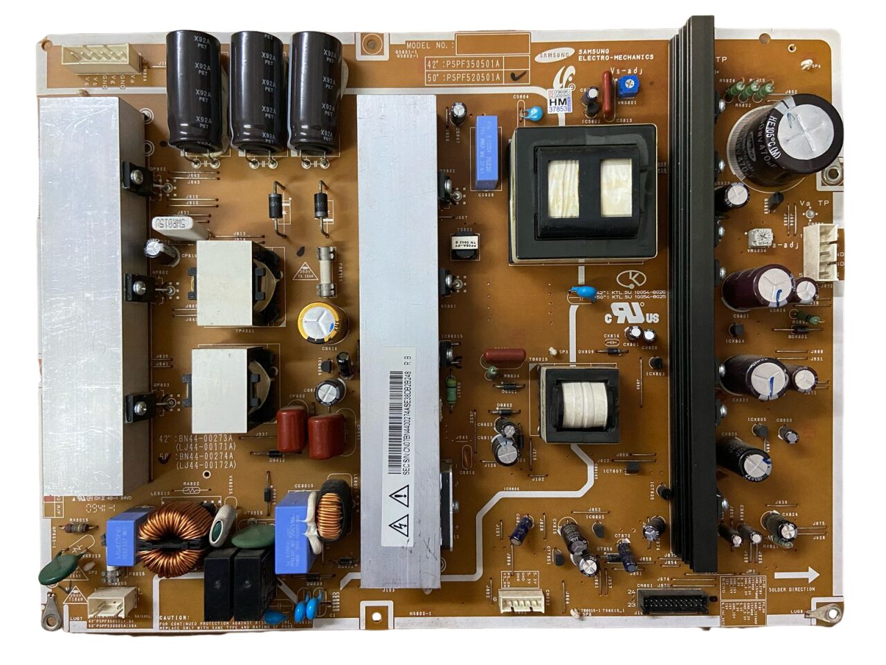 e1e37881-31e2-43dd-993c-8b452fa5a846 Placa Fonte Tv Samsung Pl50b450 | Bn44-00274a - Imagem 1