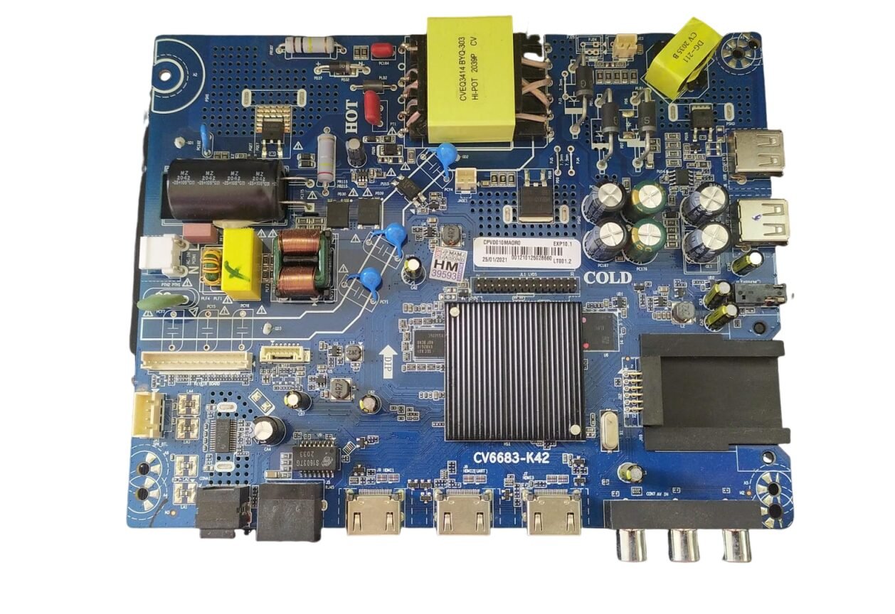 15358137277-whatsapp-image-2025-05-23-at-10-59-53.jpg Placa Principal Multilaser Tl027 / Cv6683-k42 (Com Defeito) - Imagem 1