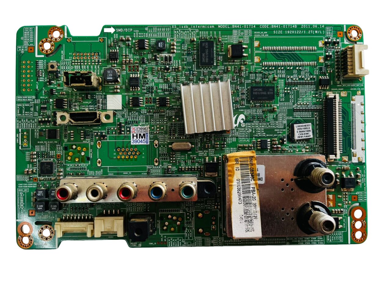 17caa036-514b-439b-b1c1-fc25c438eb05 Placa Principal Tv Samsung Un32d503 | Bn41-01714 / Bn91-06346 - Imagem 1