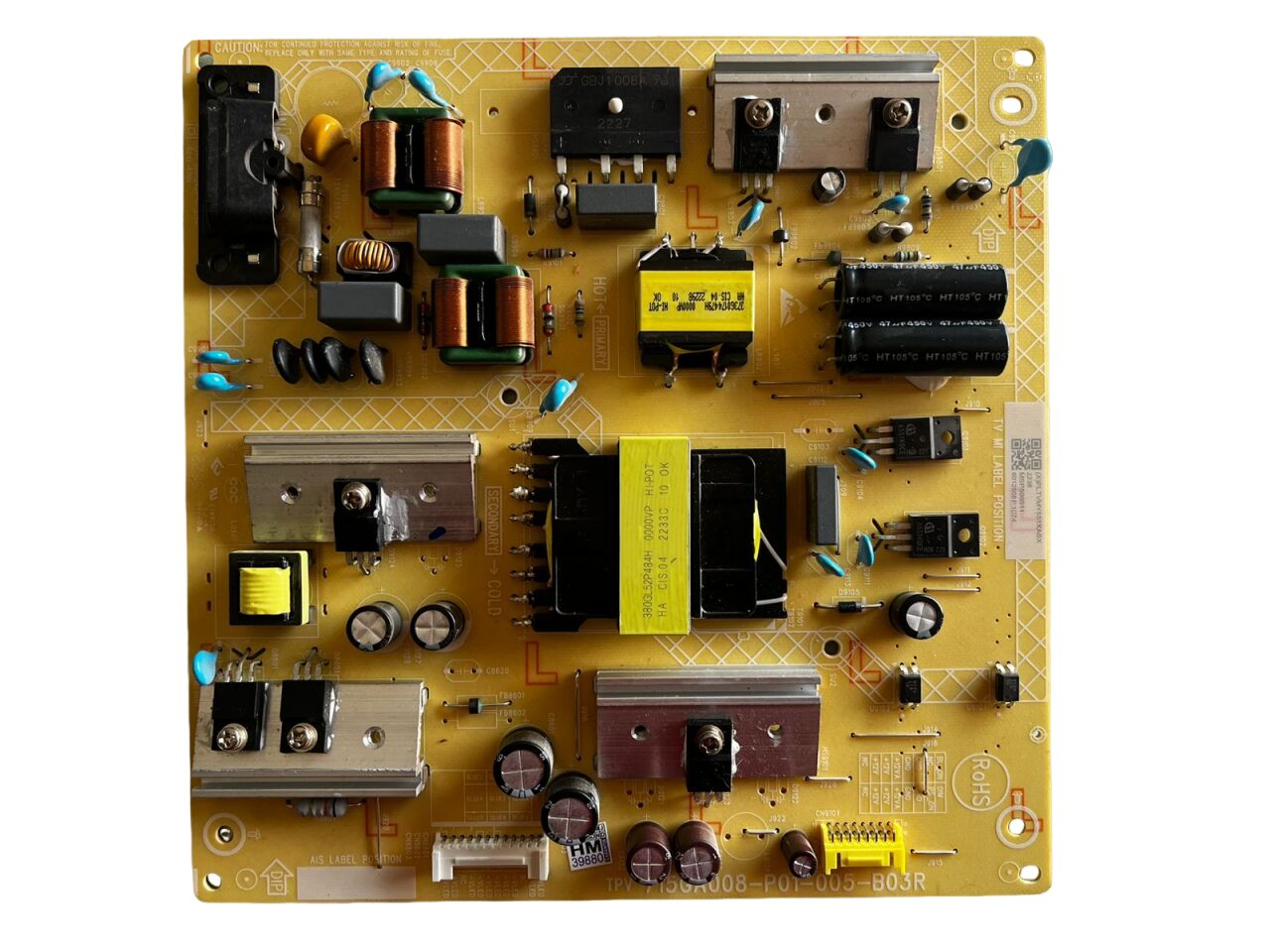 859f4911-35a6-4195-b892-ed4da3ccd660 Placa Fonte Tv Philips 50pug7406 / 715ga008-p01-005-b03r - Imagem 1