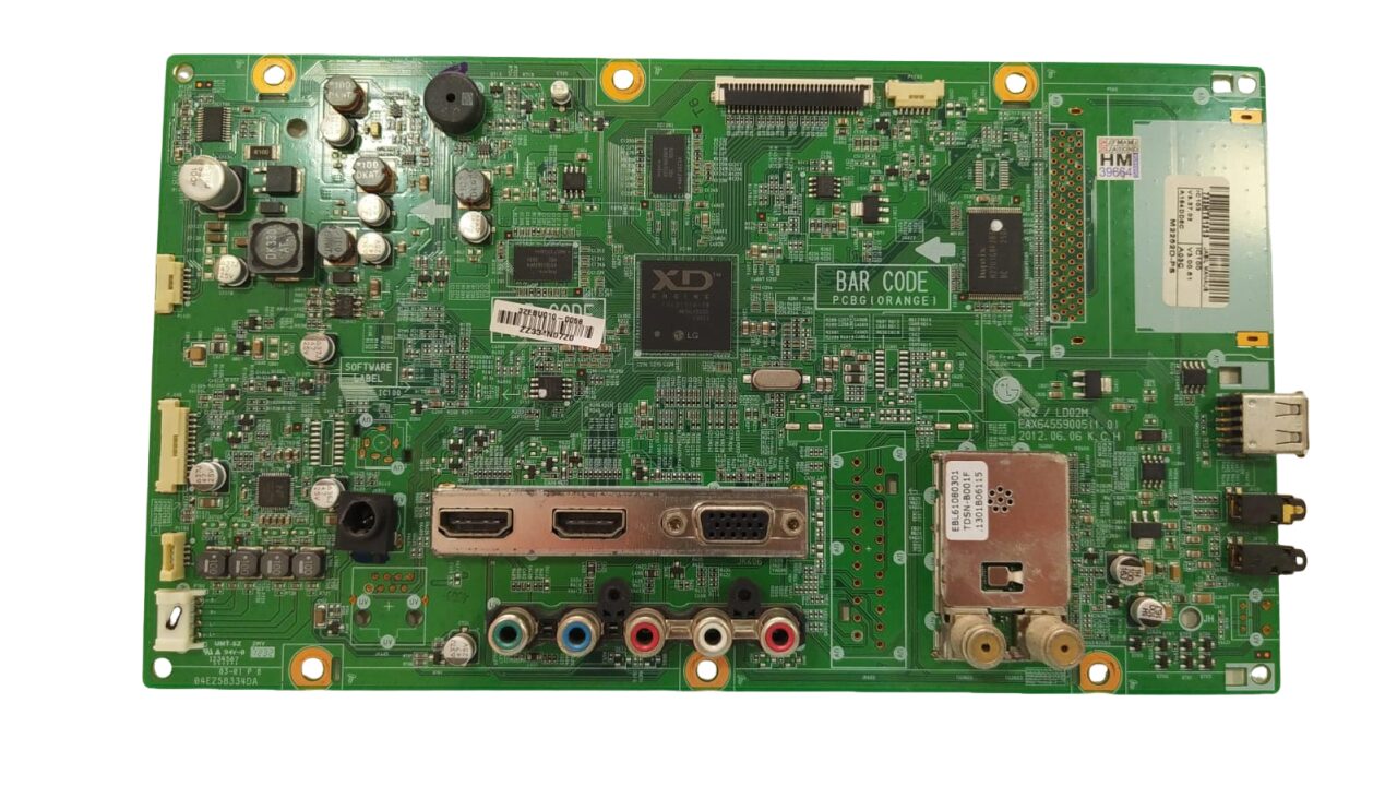 image (2) Placa Principal Tv Lg M2252d-Ps | Eax64559005(1.0) - Imagem 1