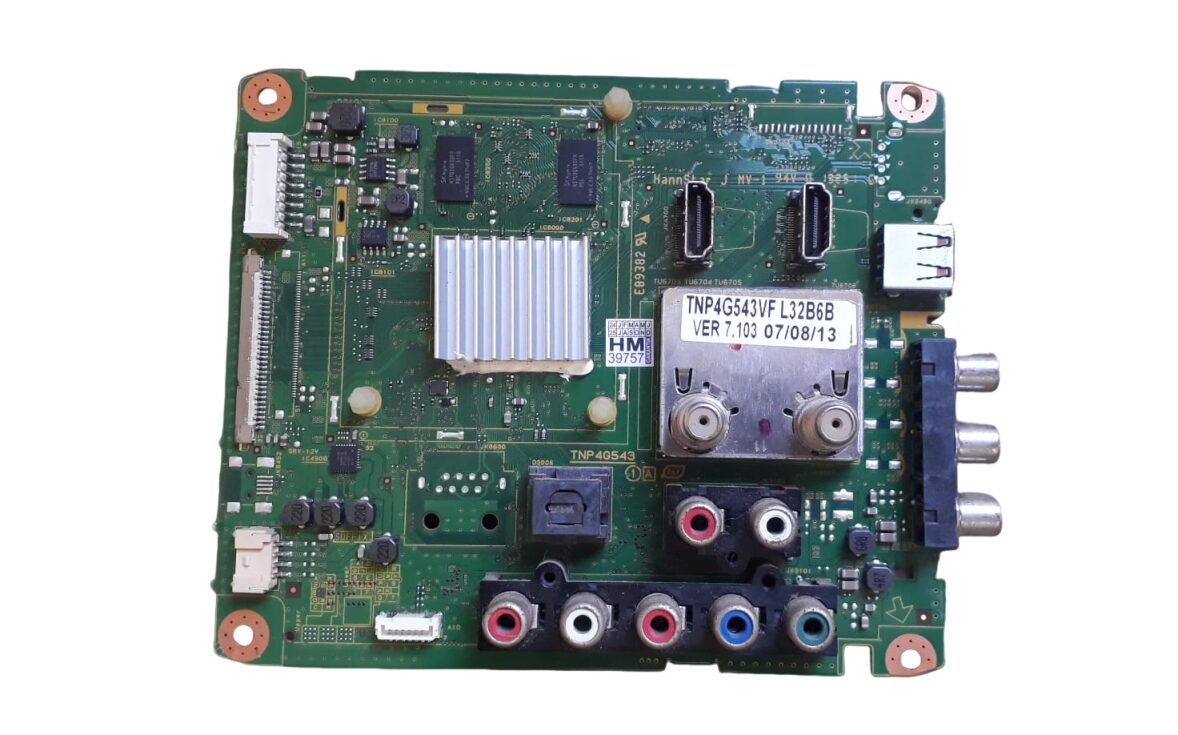image Placa Principal Tv Panasonic Tc-l32b6b | Tnp4g543vf - Imagem 1