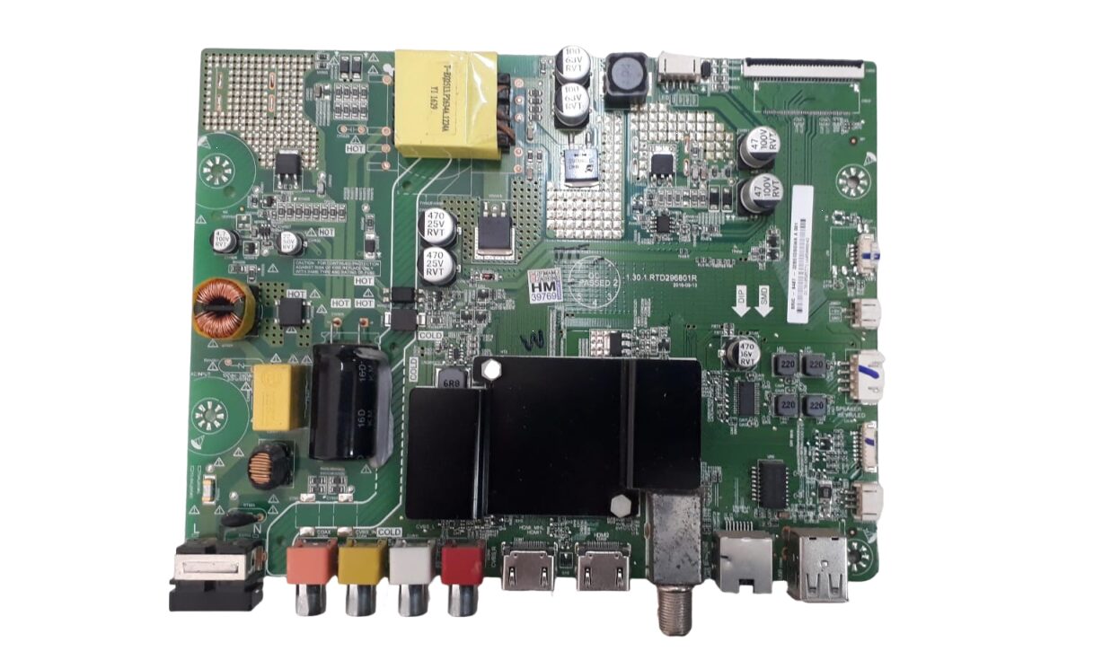 image Placa Principal Tv Philco Ph32b51d | 1.30.1.Rtd296801r - Imagem 1